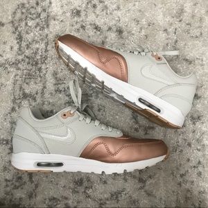 Rose gold Nike Airs